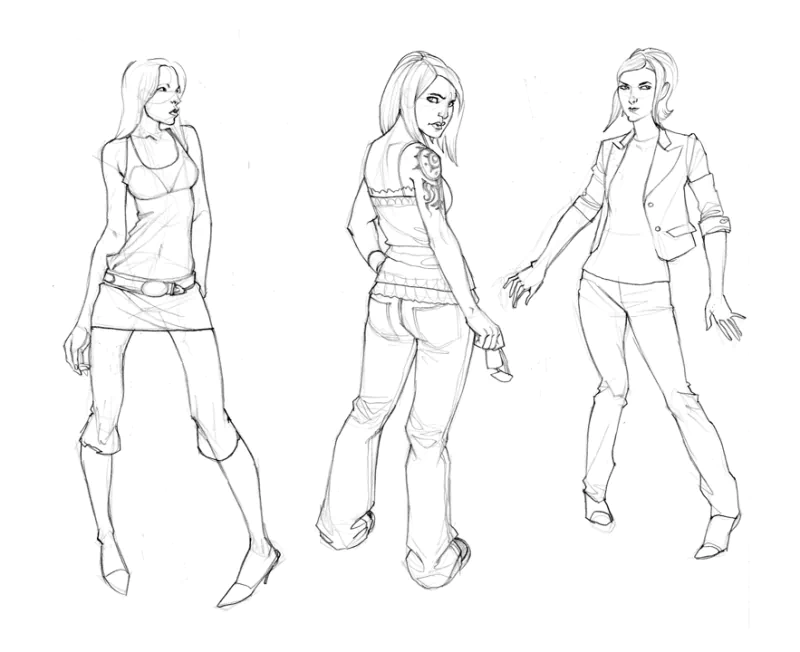  Clothed Figure Studies by Matt_Rhodes