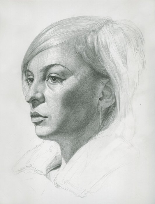 Download Woman Face Portrait Sketch Drawing Art