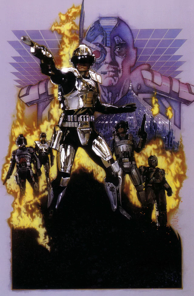 Comic captain power and the soldiers of the future Image