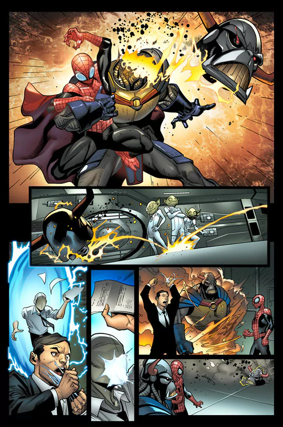 Comic Avenging Spider-Man Image