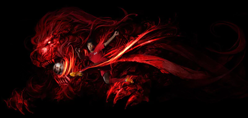  Nike lion advertisement by FIDUCIOS