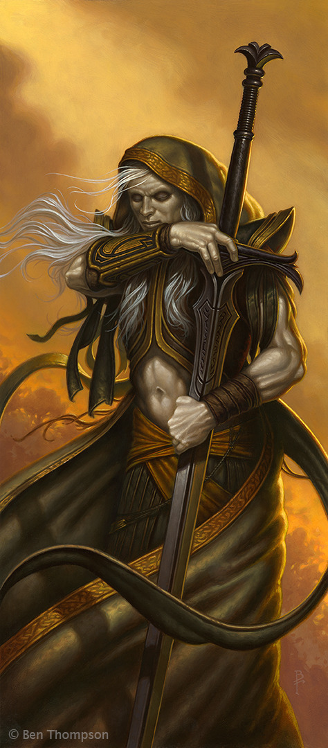 Fantasy Warrior Art by ben thompson