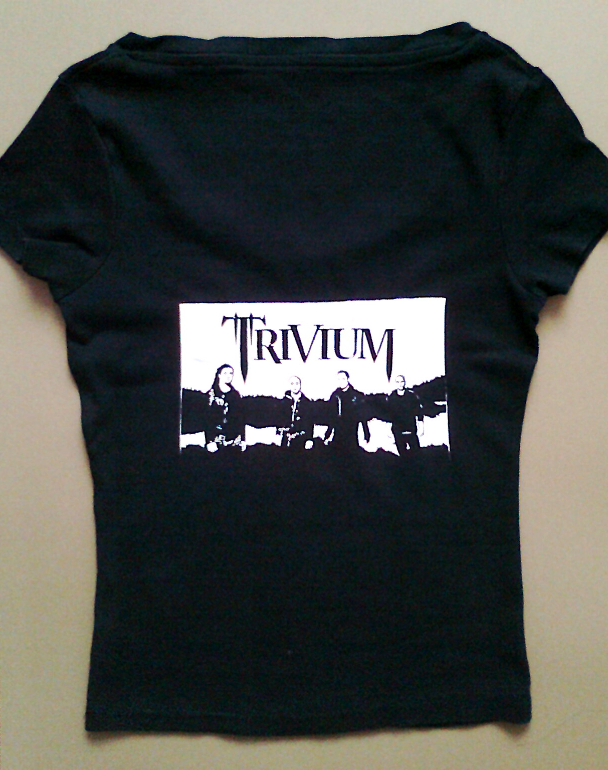 My New T-Shirt_Trivium (back view) by Trix92