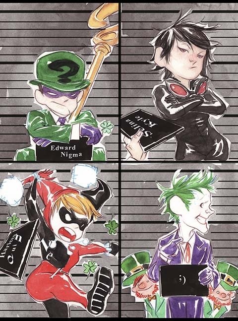Download Comic Batman Lil Gotham Art