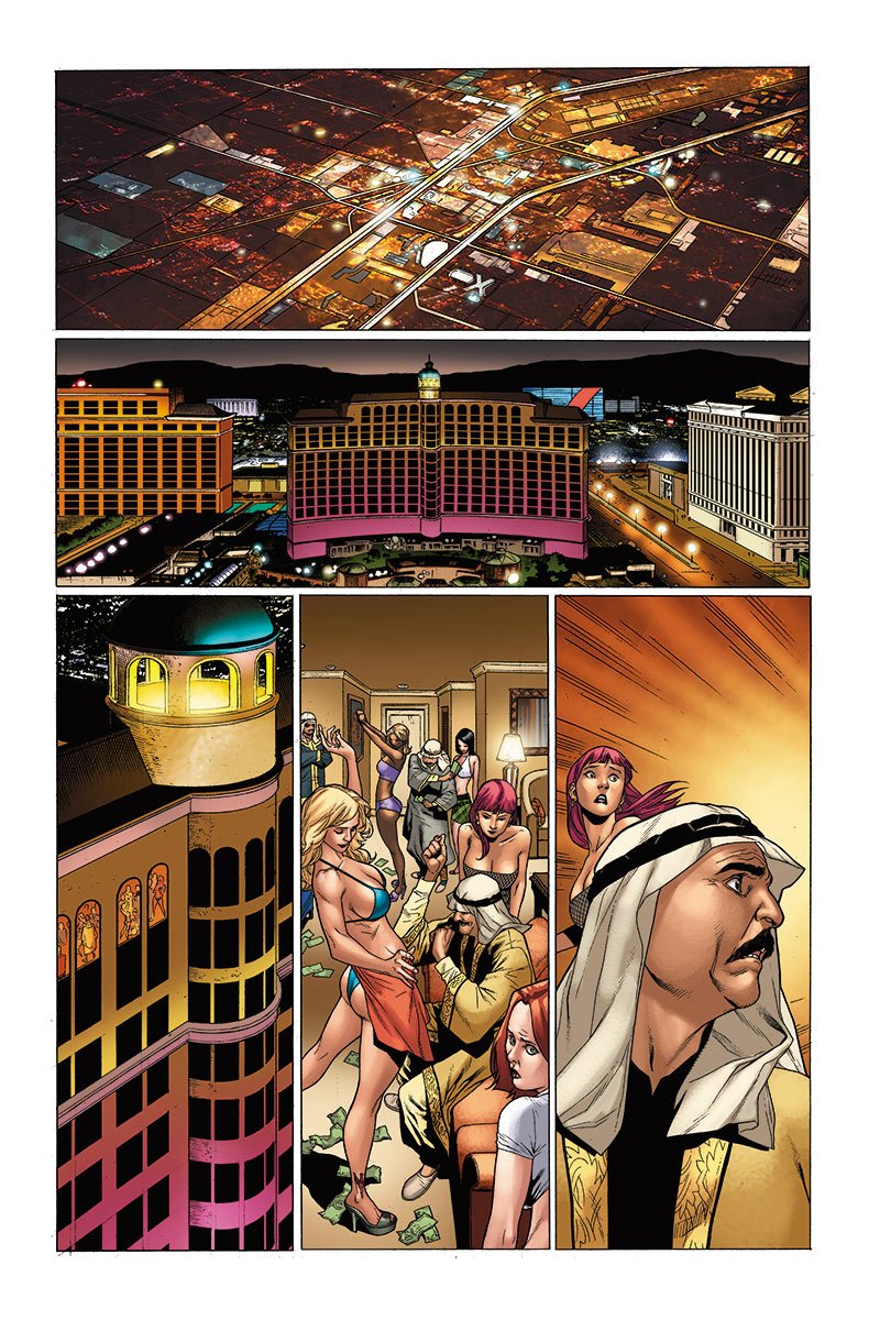 Download Comic Harbinger Wars Art