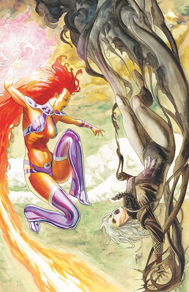 Download Starfire (DC Comics) Comic Red Hood And The Outlaws Art