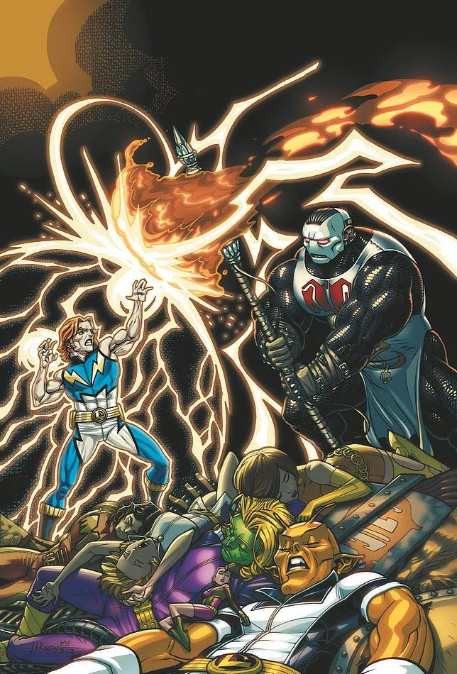 Comic legend of super heroes Image