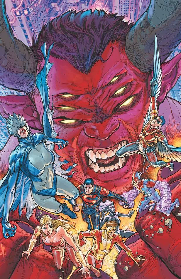 DC Comics Cassandra Sandsmark Wonder Girl Bar Torr Kid Flash Superboy Trigon Tim Drake Raven (DC Comics) Comic Teen Titans Image