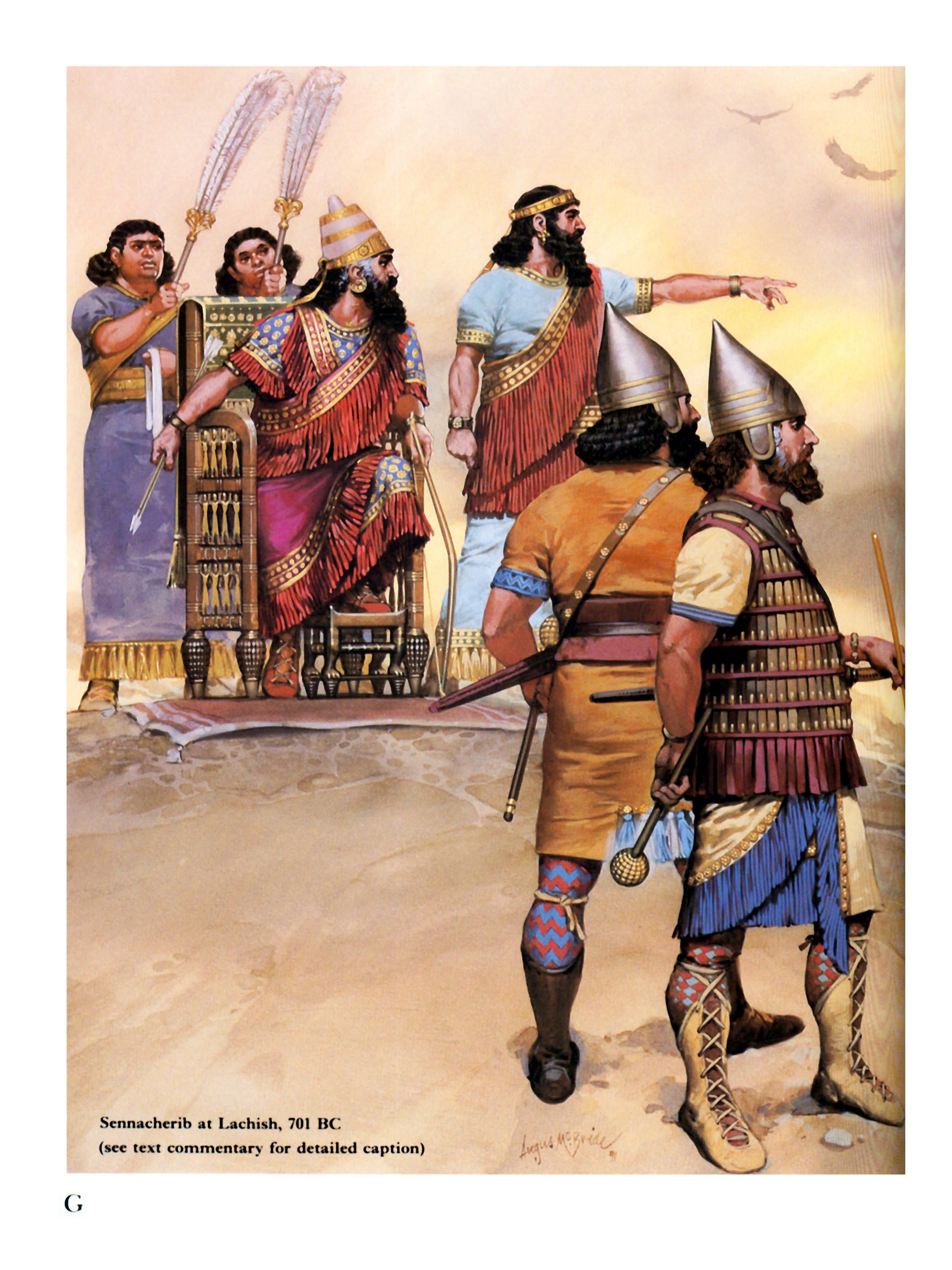 King Sennacherib Art