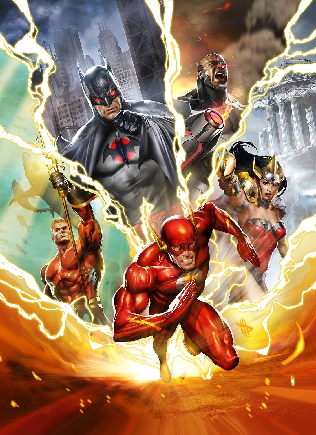Download Comic Justice League: The Flashpoint Paradox Art