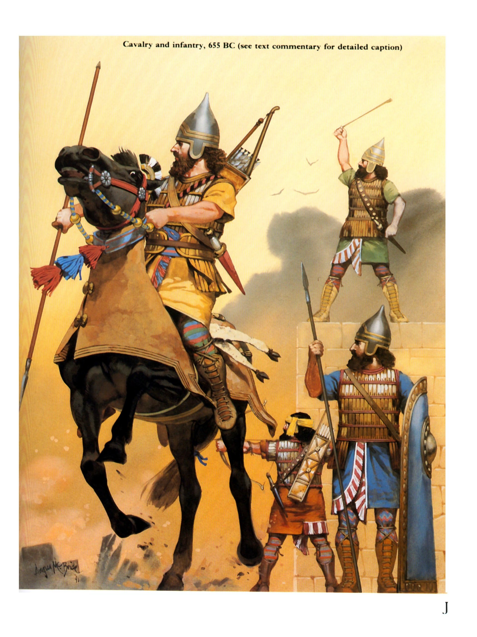 Download Assyrian Soldier Military Historic Art