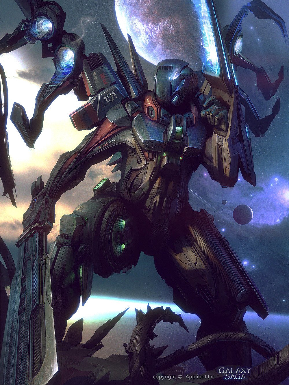 Download Video Game Galaxy Saga Art