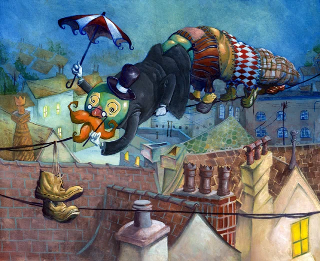  The Wrong Shoe Size by DuttonArt