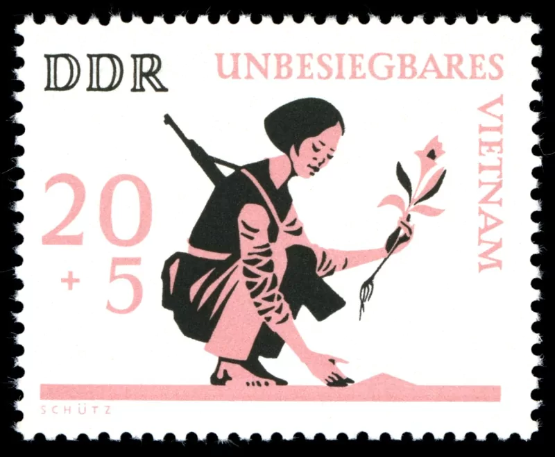 man made stamp Image