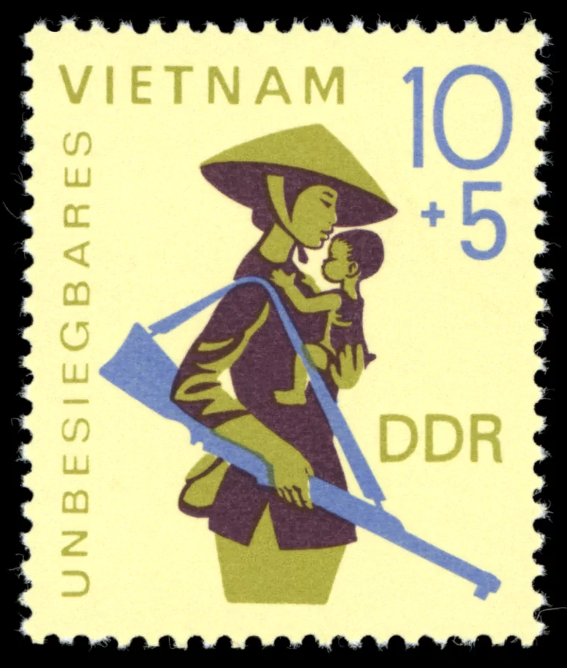 man made stamp Image