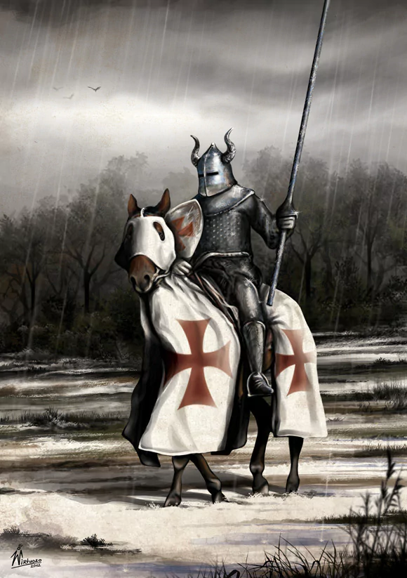 fantasy knight templar Image