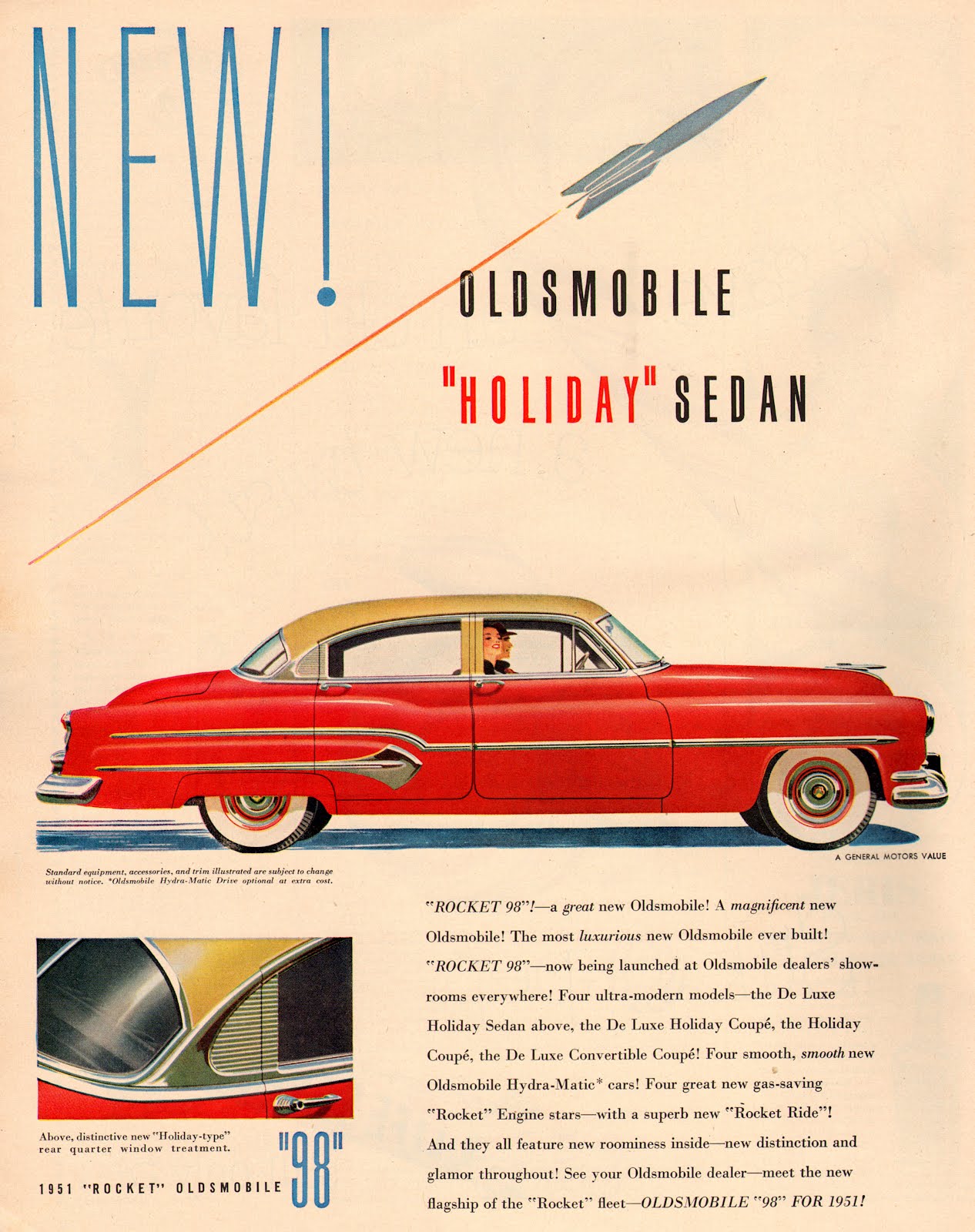 1951 Oldsmobile 98 Art