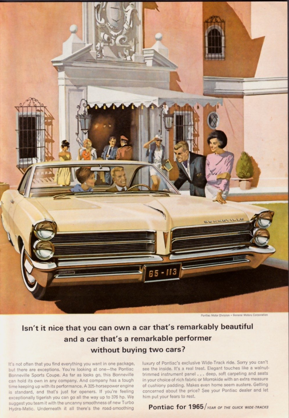 Download Vehicle 1965 Pontiac Bonneville Art