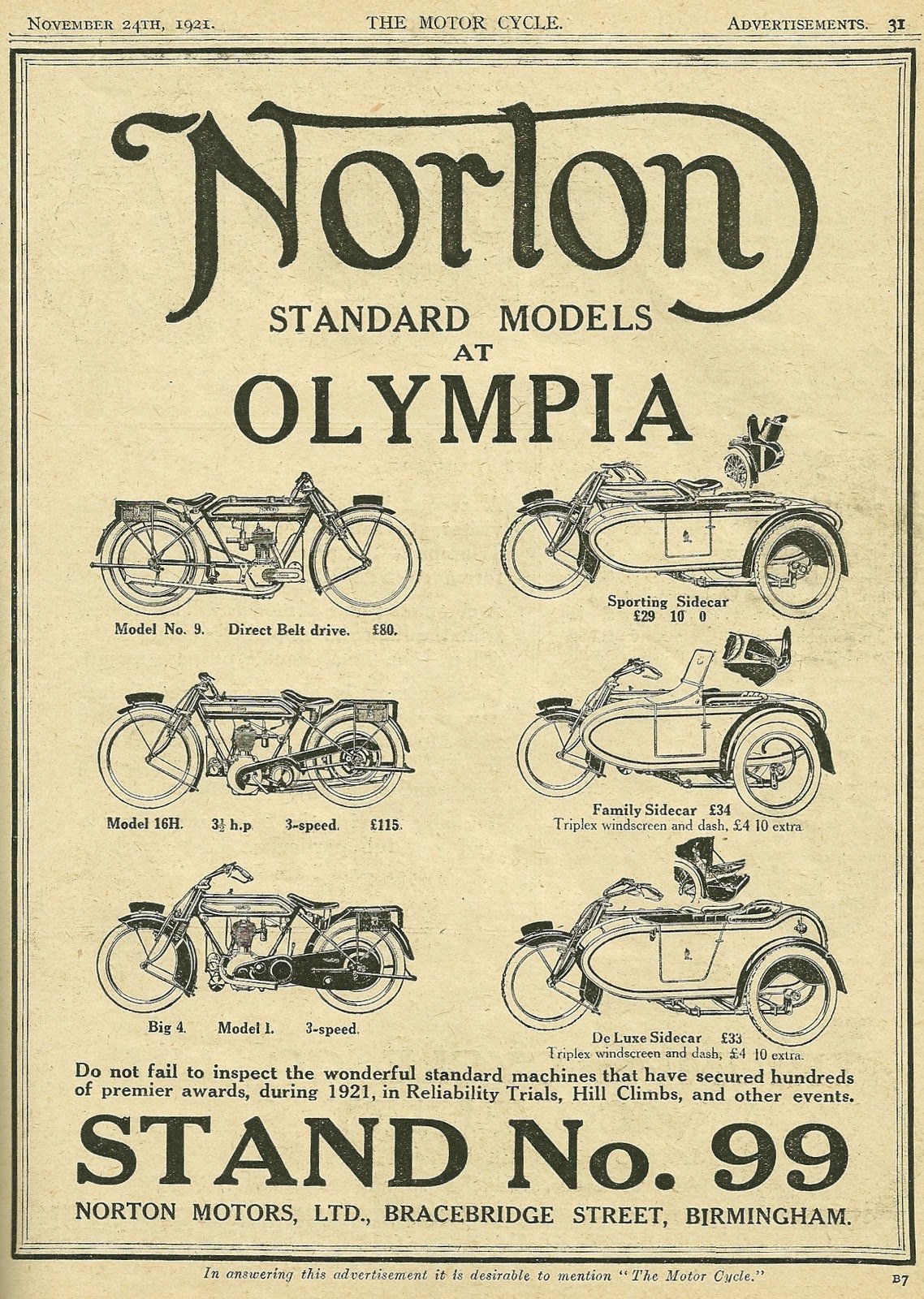 Download Vehicle Norton Art