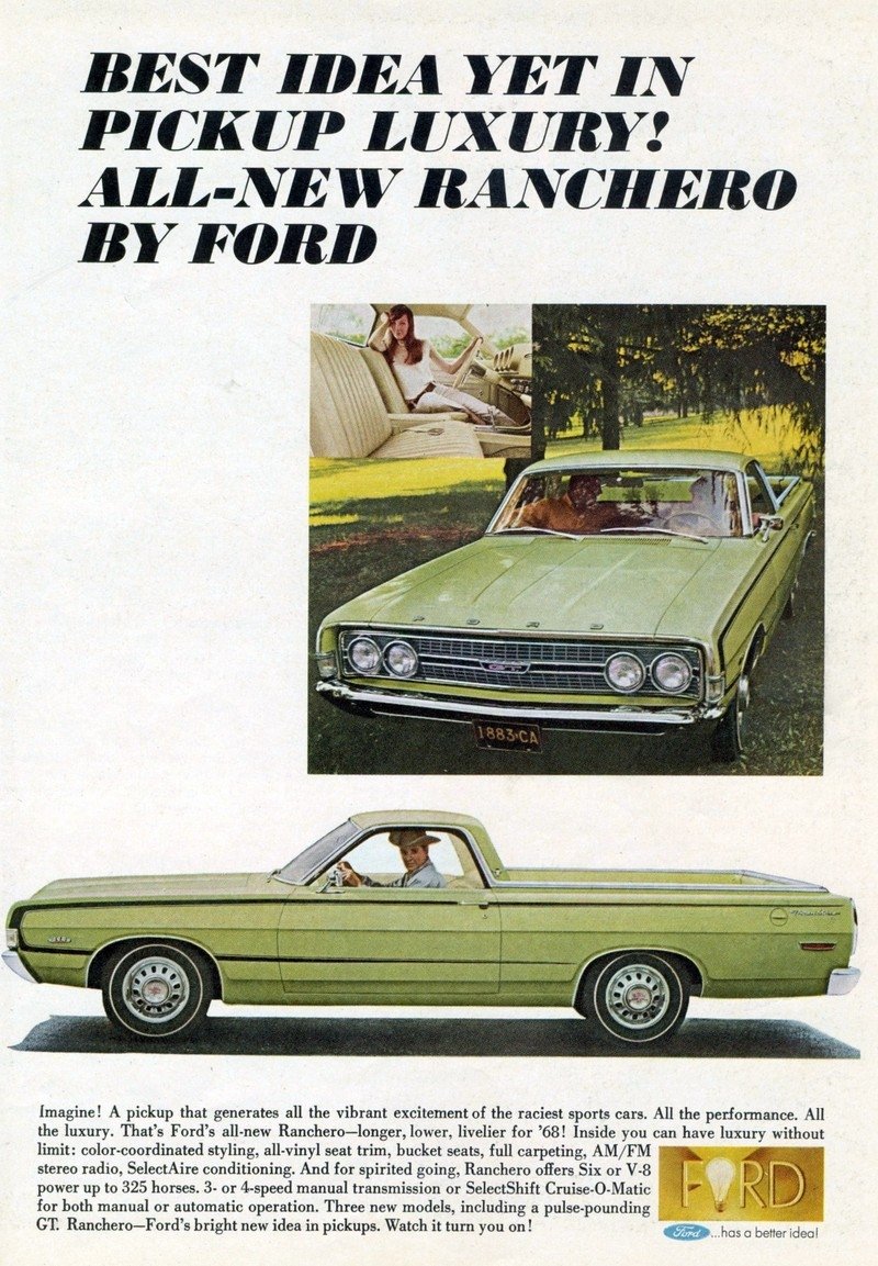 Download Vehicle Ford Ranchero Art