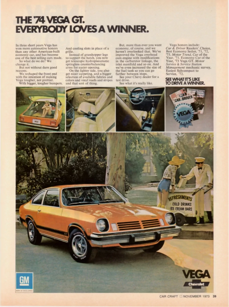 vehicle Chevrolet Vega Image