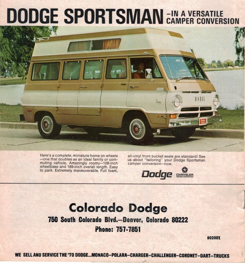 vehicle dodge sportsman Image