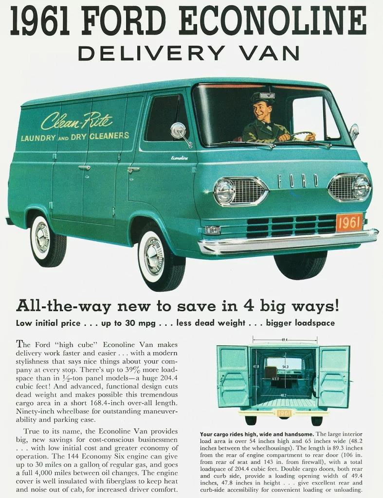 vehicle 1961 ford econoline Image