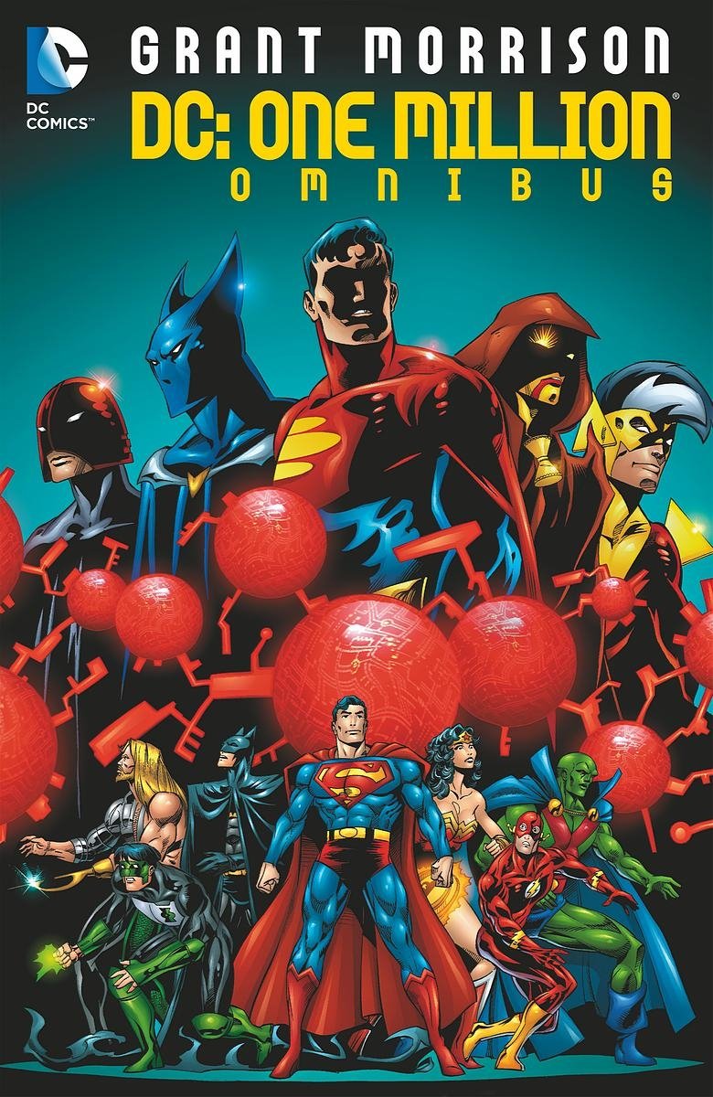 Download Martian Manhunter J'onn J'onzz Kyle Rayner Green Lantern Aquaman Wally West Flash Wonder Woman Batman Superman Comic DC: One Million Art