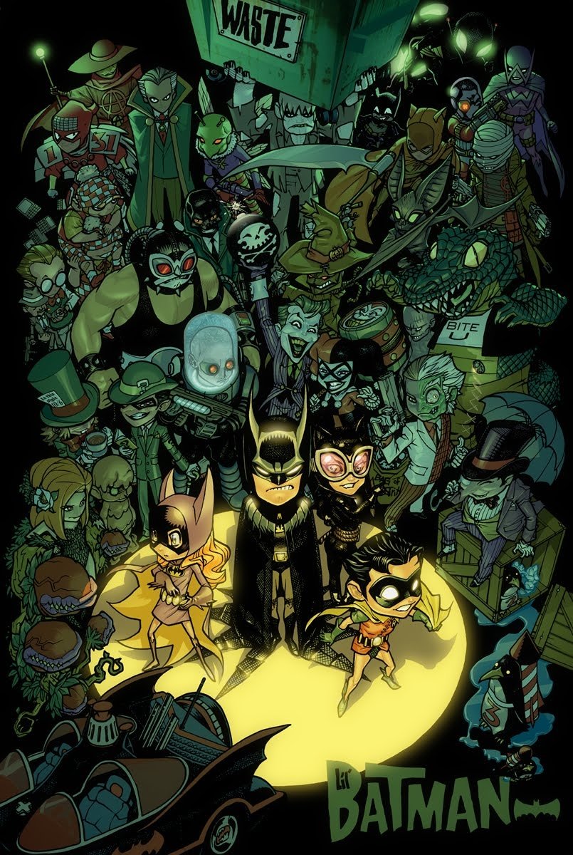 Download Comic Li'l Batman Art
