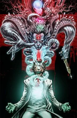 Comic witch doctor Image