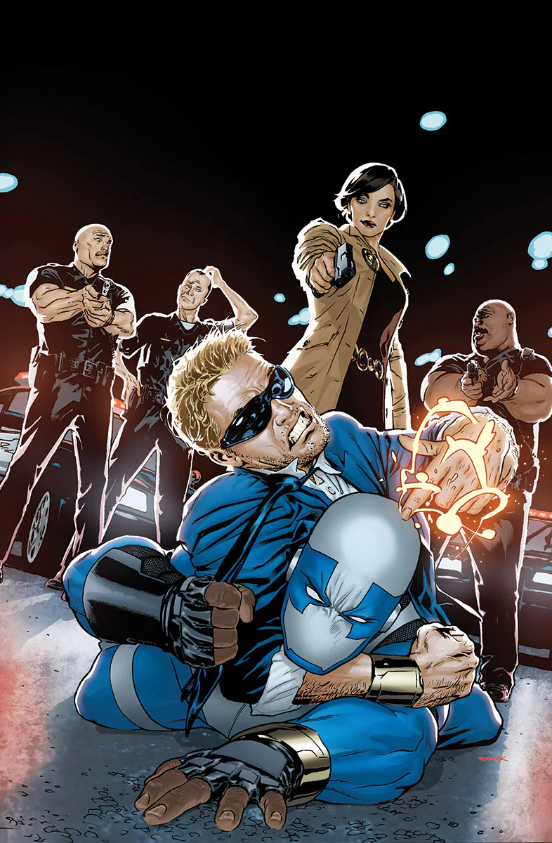 Comic Quantum and Woody Image