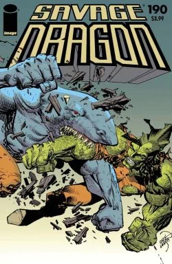 Comic savage dragon Image