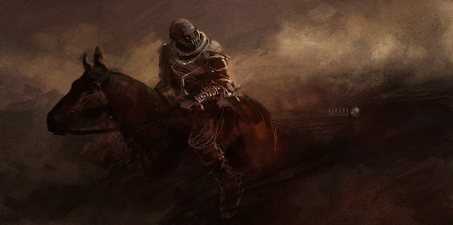 Download Fantasy Warrior Fantasy Warrior Knight Horse Art