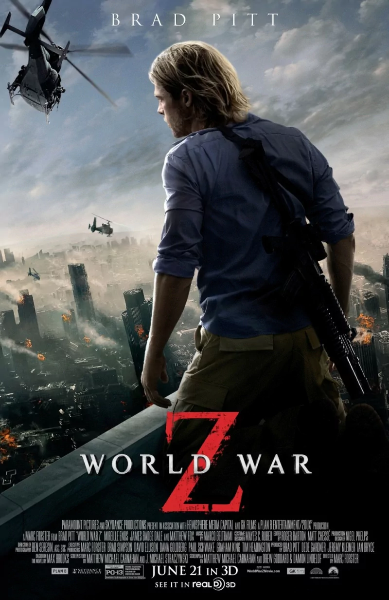 movie World War Z Image