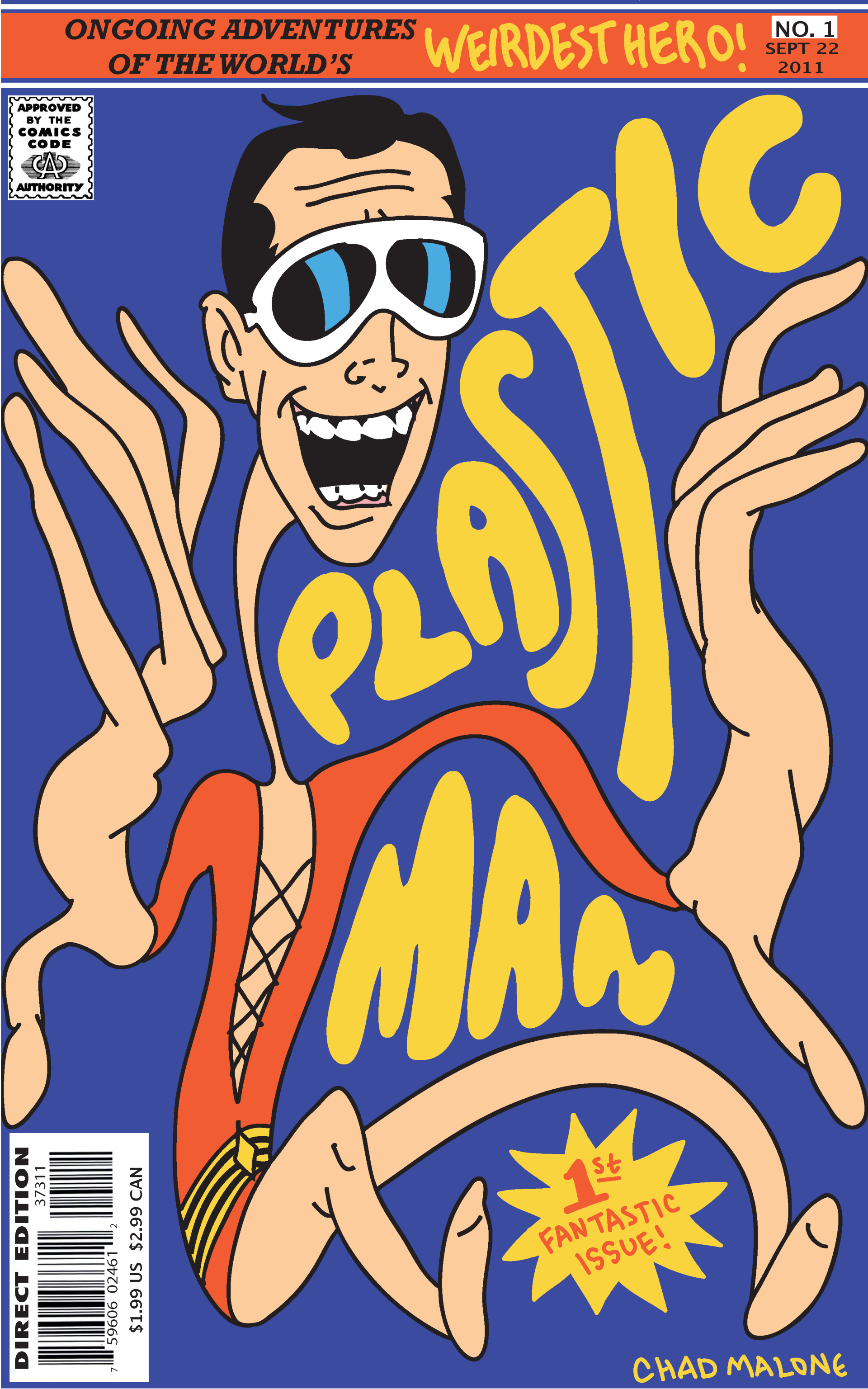 Download Comic Plastic Man Art