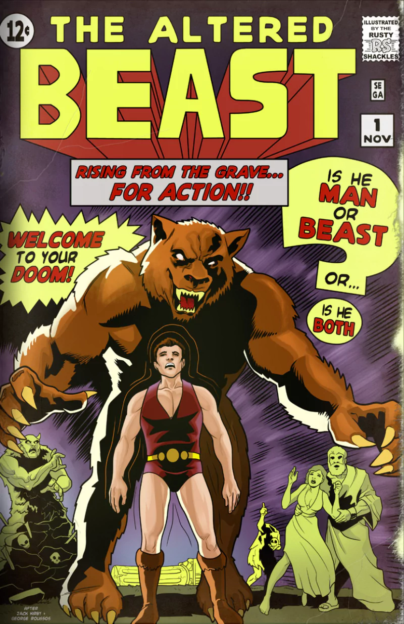 Comic the altered beast Image