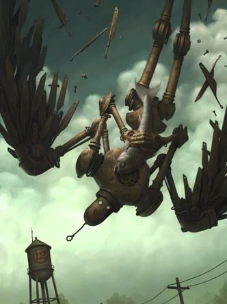  The Icarus Fish by imphead