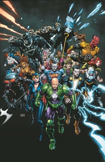 6 Comics / Forever Evil Art