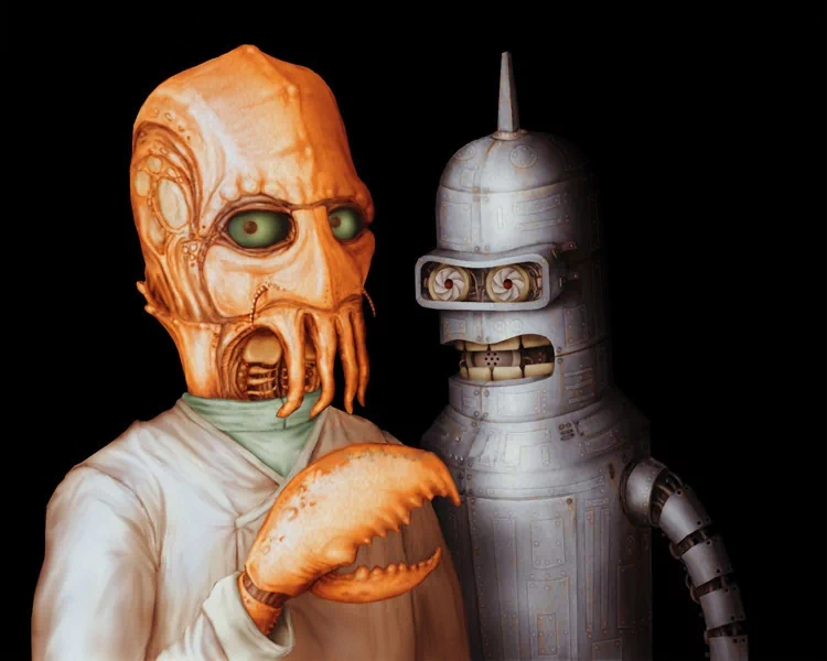 Zoidberg (Futurama) Bender (Futurama) TV Show Futurama alien Image