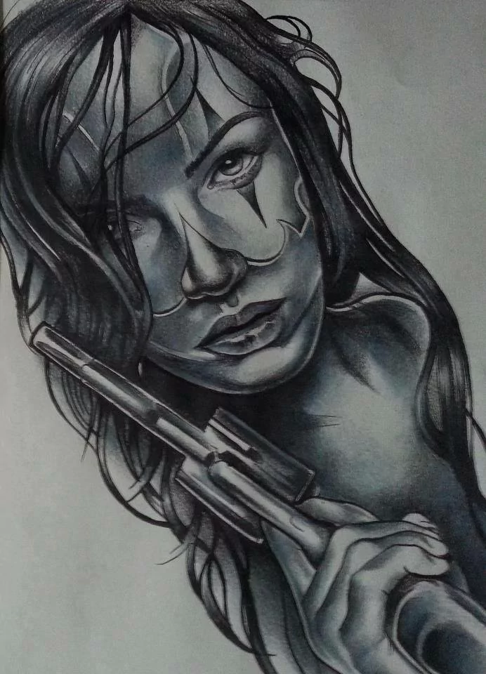 artistic chicano art Image