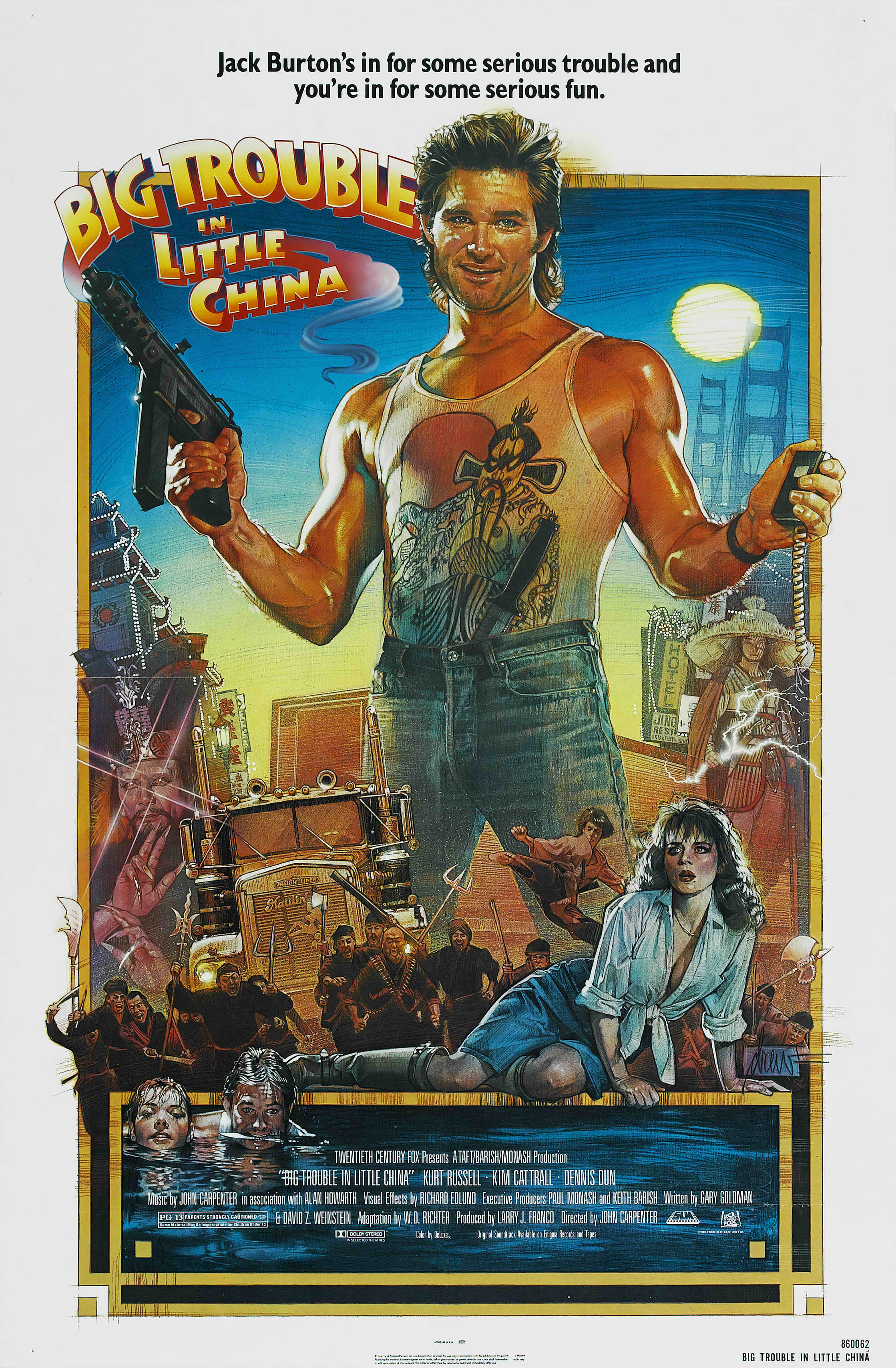 Big Trouble In Little China Art