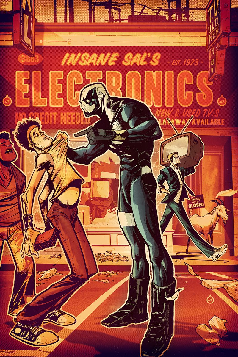 Download Comic Quantum And Woody Art