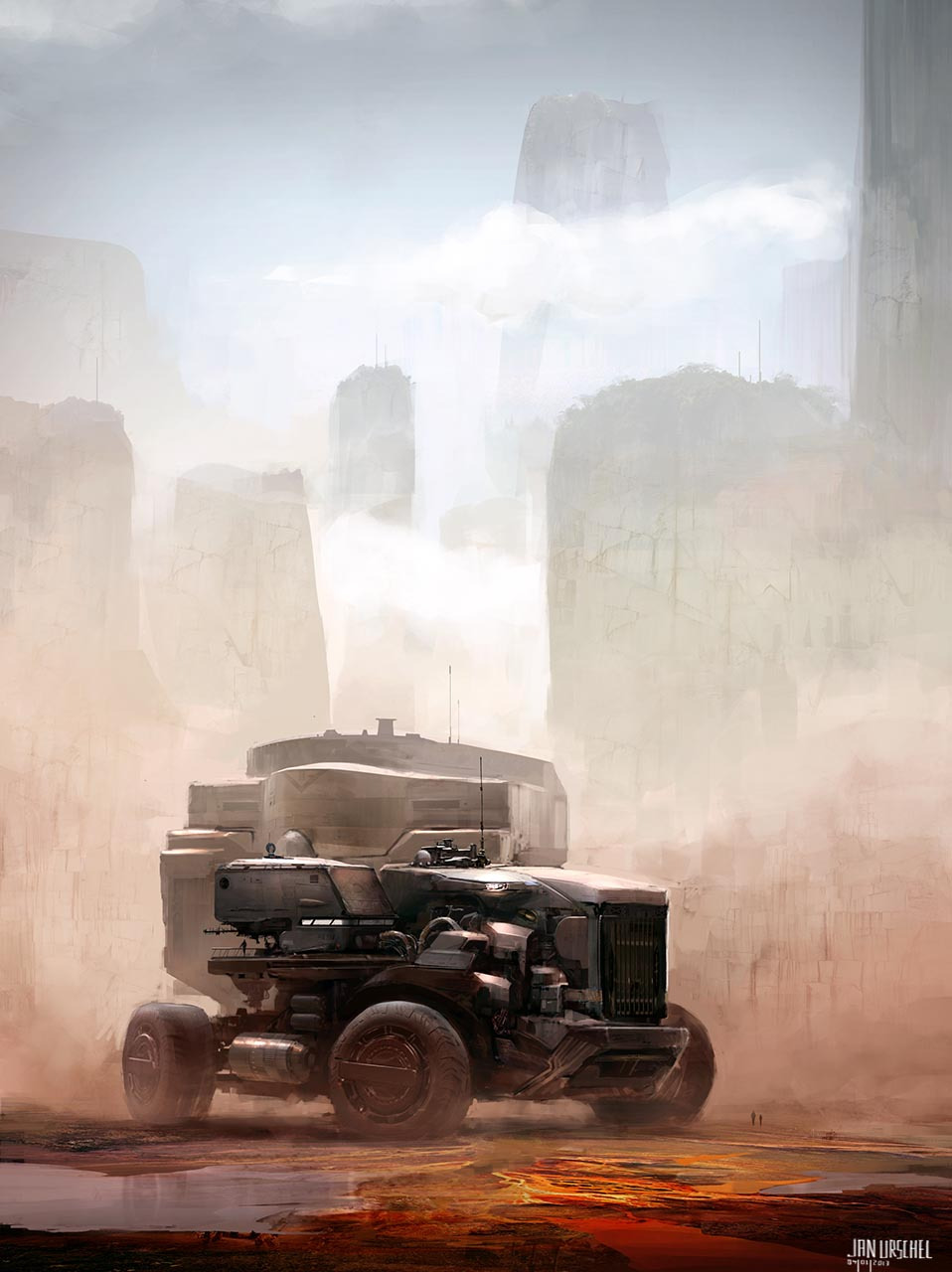 Sci Fi Vehicle Art