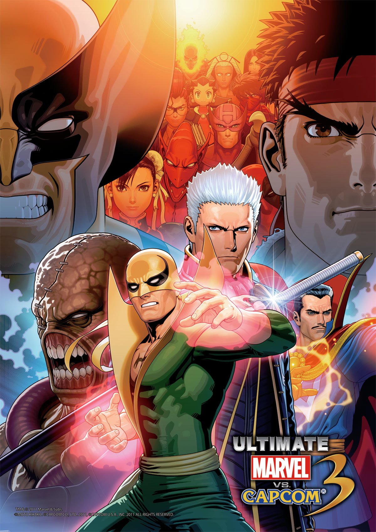 Download Video Game Ultimate Marvel Vrs Capcom 3 Art