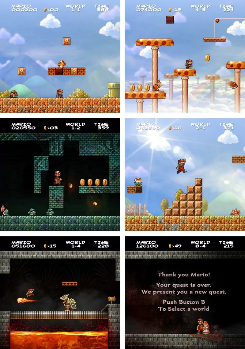  Super Mario Bros HD