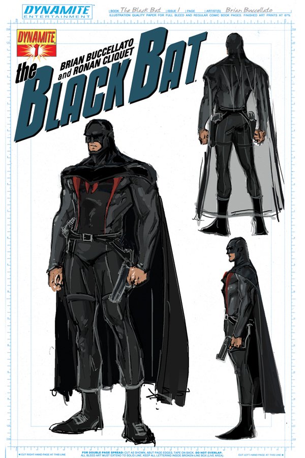 Download Comic The Black Bat Art