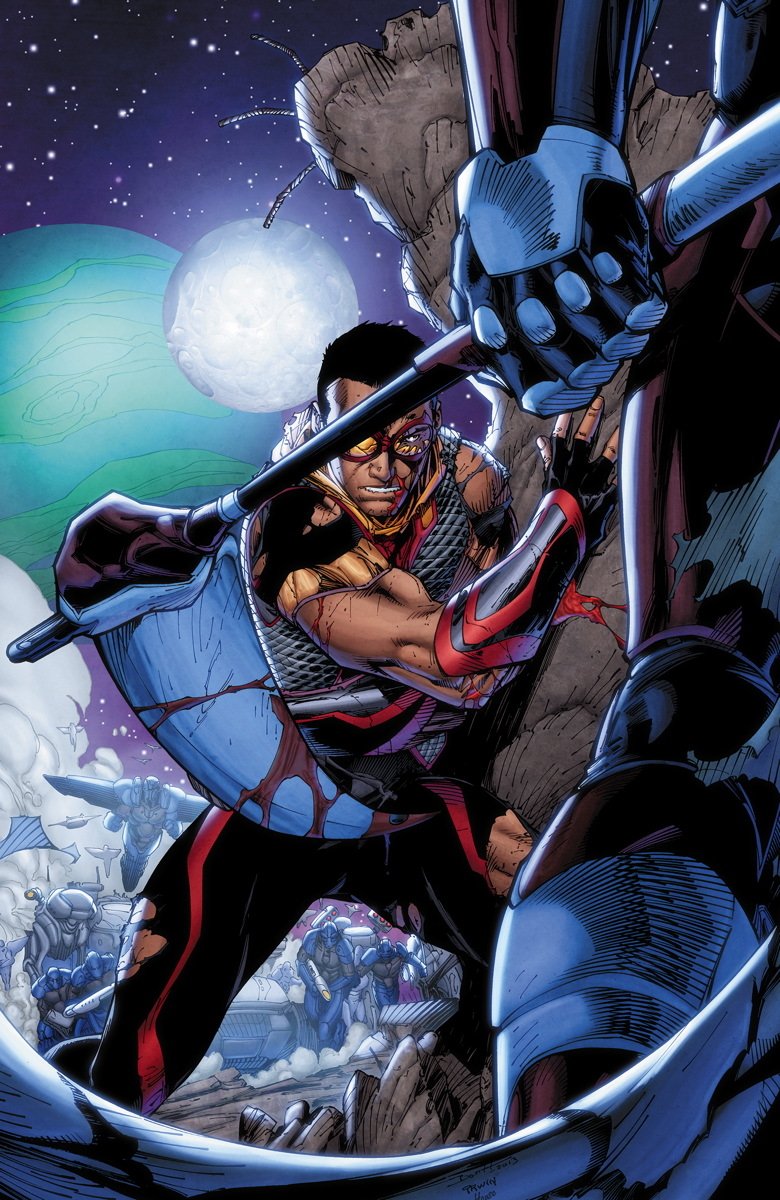 Download Comic Justice League Of America's Vibe Art