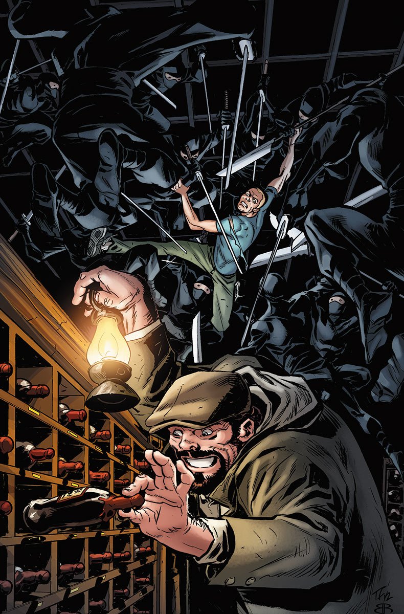 Download Comic Archer & Armstrong Art