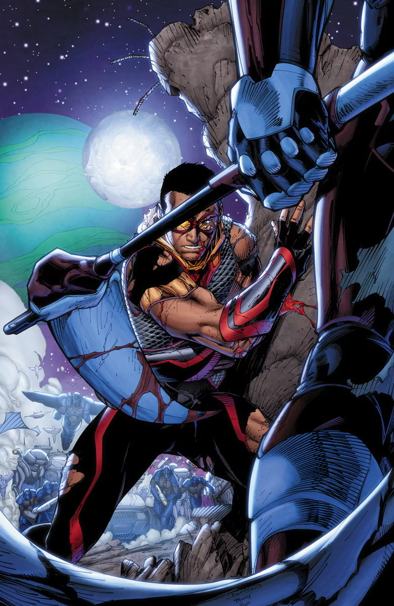 Comic justice league of america's vibe Image