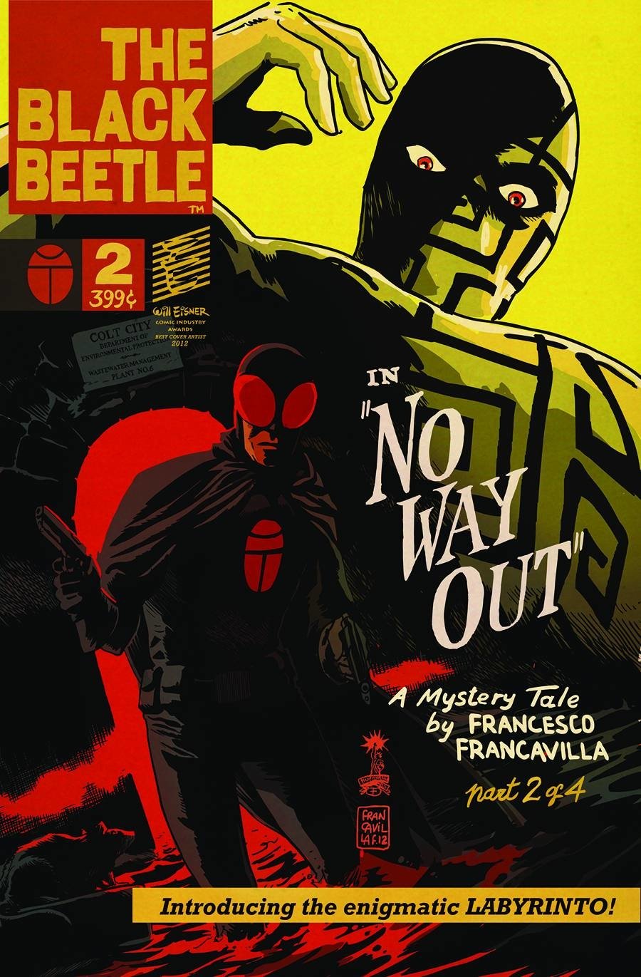 Download Comic The Black Beetle: No Way Out Art